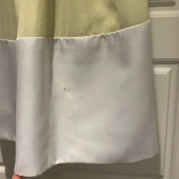 BCBGeneration dress, lime green and silver, size 6 - Picture 7 of 8